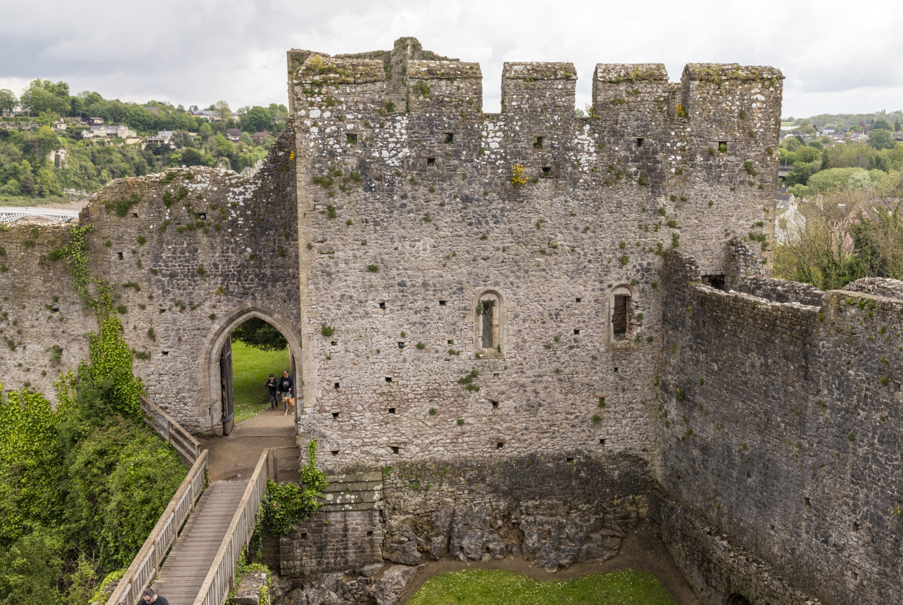 Chepstow Castle, Chepstow, Wales